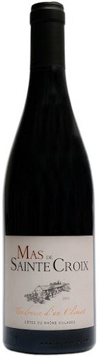 MAS DE SAINTE CROIX COTES DU RHONE VILLAGES VALREAS 2018 (Case only)