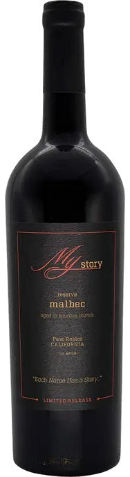 MY STORY MALBEC BOURBON BARREL AGED 2017, 750ML/12 (Case only)