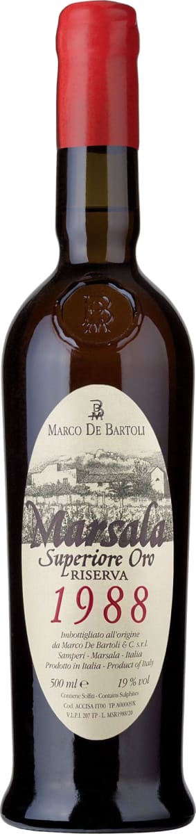 Marco De Bartoli Marsala Superiore Oro Riserva 1988