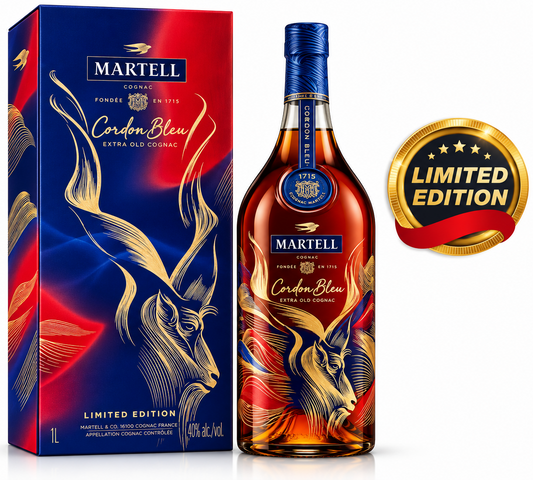 Martell Cordon Bleu Lunar New Year Limited Edition Cognac 2026 1L