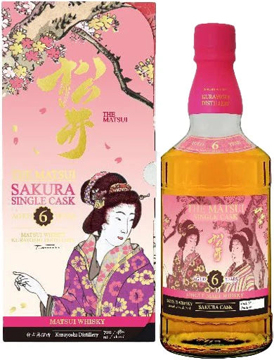 Matsui Single Malt Sakura Single Cask 6 Yo
