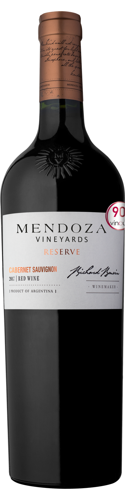 Mendoza Vineyards Cabernet Sauvignon Reserva 2017 (Case Only)