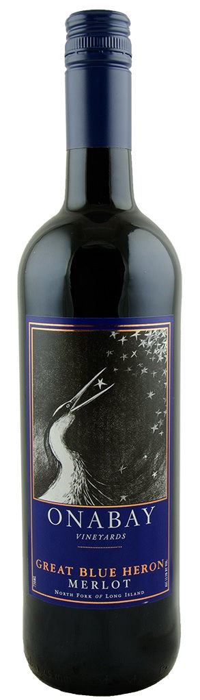 Merlot 'Great Blue Heron', Onabay Vineyards 2019