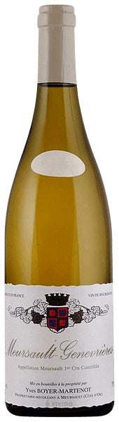Meursault 1er "Genevrieres", Boyer-Martenot 2020