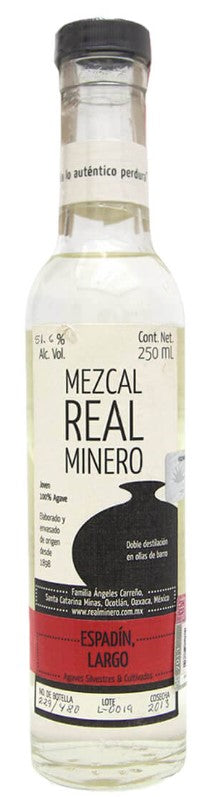 Mezcal, Espadin / Largo, Real Minero