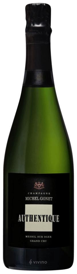 Michel Gonet Blanc de Blancs Authentique Grand Cru Champagne 2014