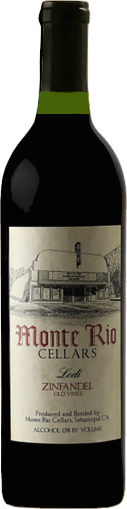Monte Rio Cellars Old Vine Zinfandel Lodi 2022