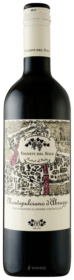 Montepulciano d'Abruzzo, Vigneti del Sole [750] 2022