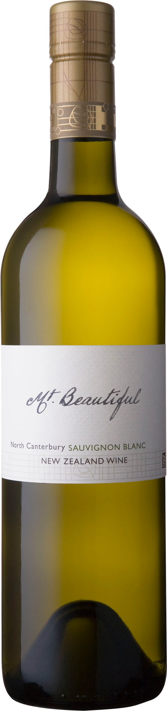 Mt Beautiful Sauvignon Blanc White Label 2022