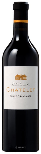 Fait Main Le Chatelet Grand Cru Classe Bordeaux Red Wine 2018