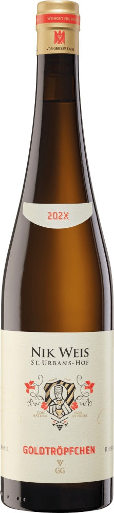 Nik Weis St. Urbans-Hof Grosses Gewachs Goldtropfchen Mosel Riesling 2020