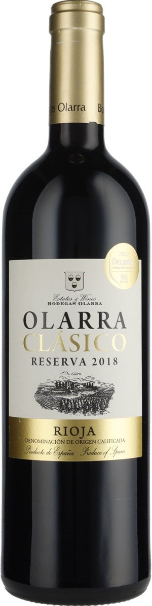 OLARRA OLARRA CLASSICO RESERVA 2018 (Case only)