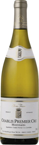 OLIVIER TRICON CHABLIS 1ER CRU MONTAINS 2020