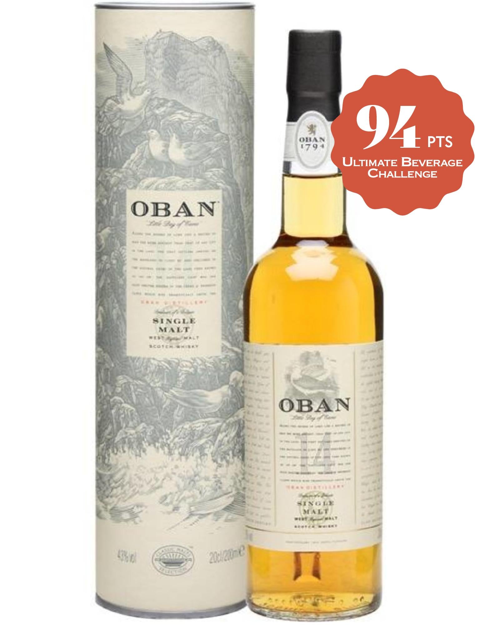 Oban Scotch Single Malt 14 Year