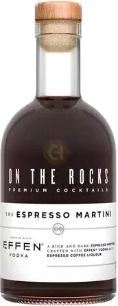 On The Rocks Effen Vodka Espresso Martini