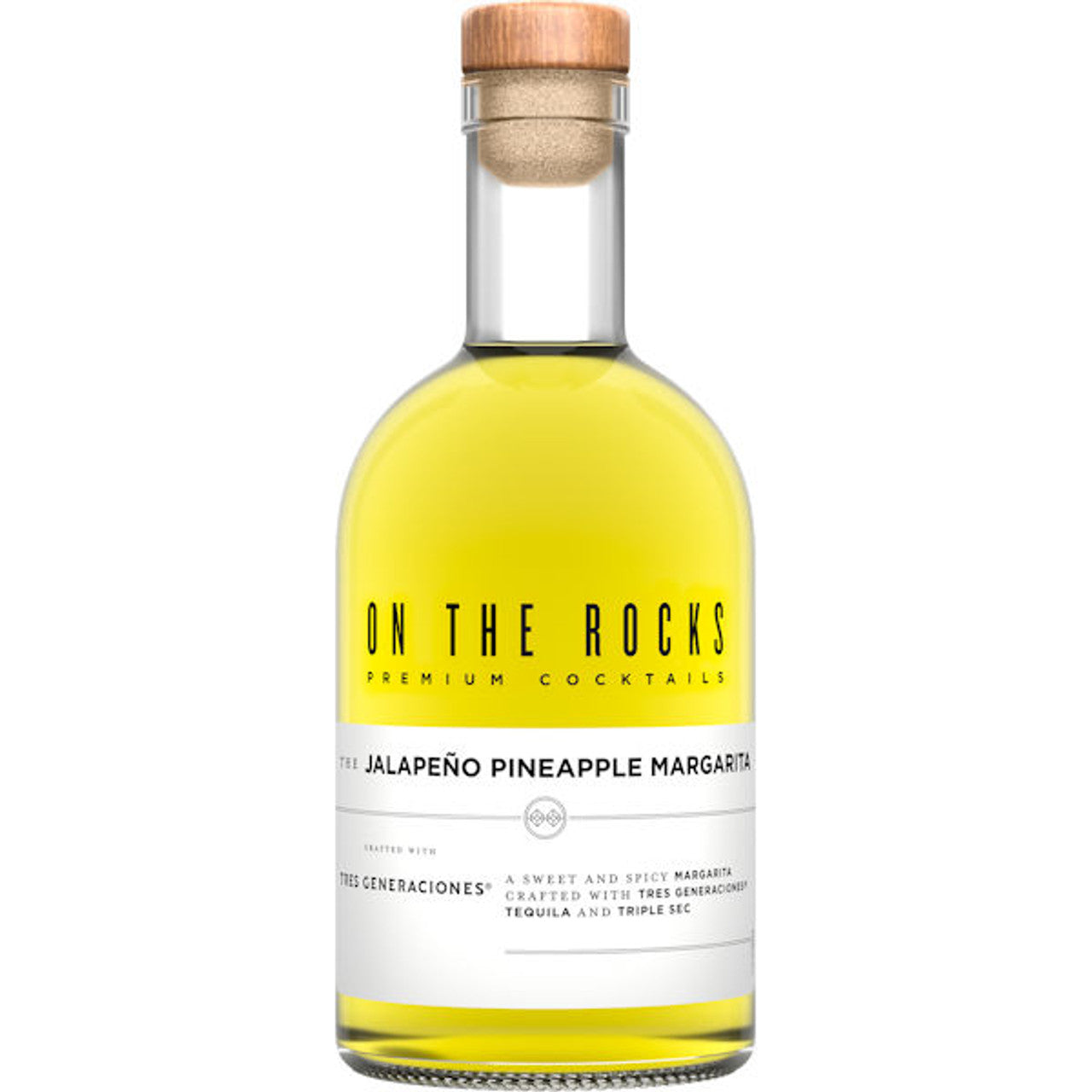 On The Rocks Tres Generaciones Jalapeno Pineapple Margarita