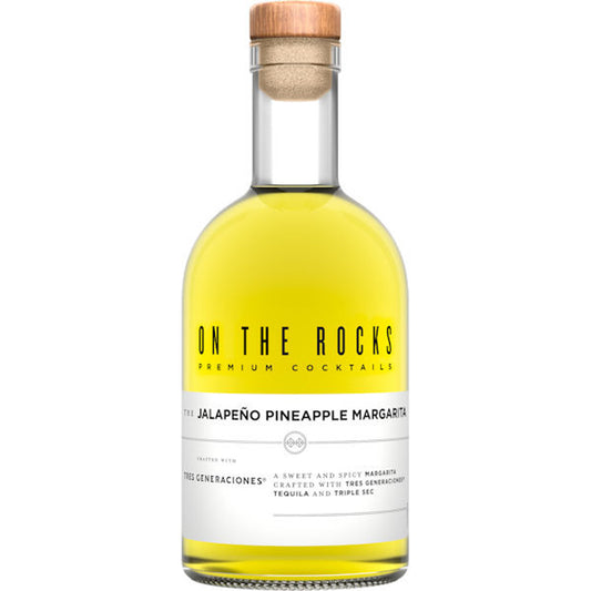 On The Rocks Tres Generaciones Jalapeno Pineapple Margarita