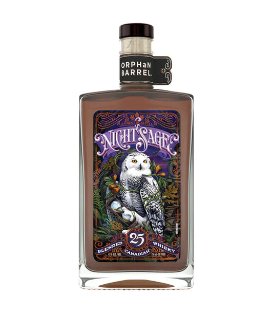 ORPHAN BARREL NIGHT SAGE 25 YEAR CANADIAN WHISKY