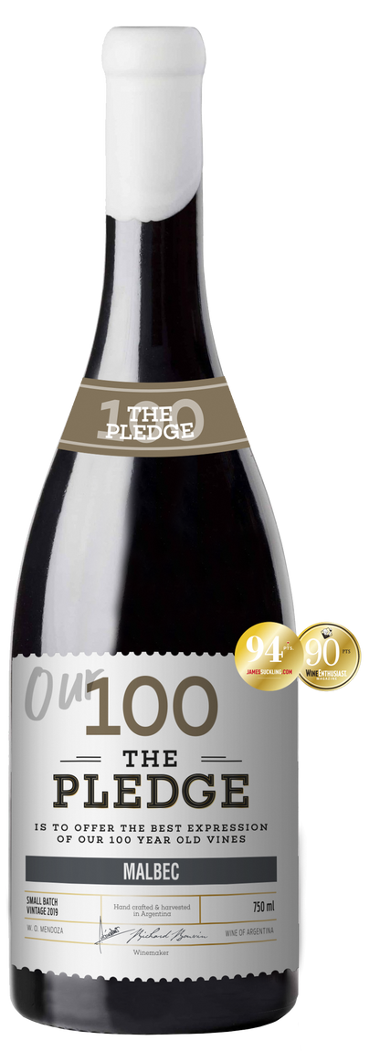 100 The Pledge Malbec 2019 (Case Only)