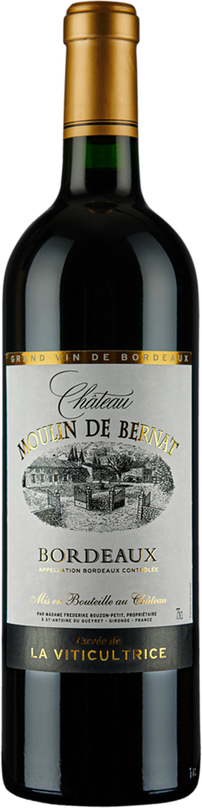 Chateau Moulin De Bernat Cuvee De La Viticultrice 2019 (Case Only)