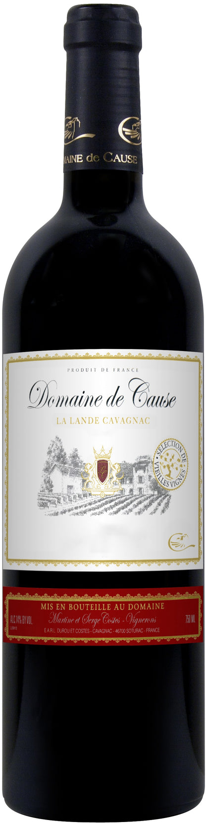 Domaine De Cause La Lande Cavagnac 2017 (Case Only)