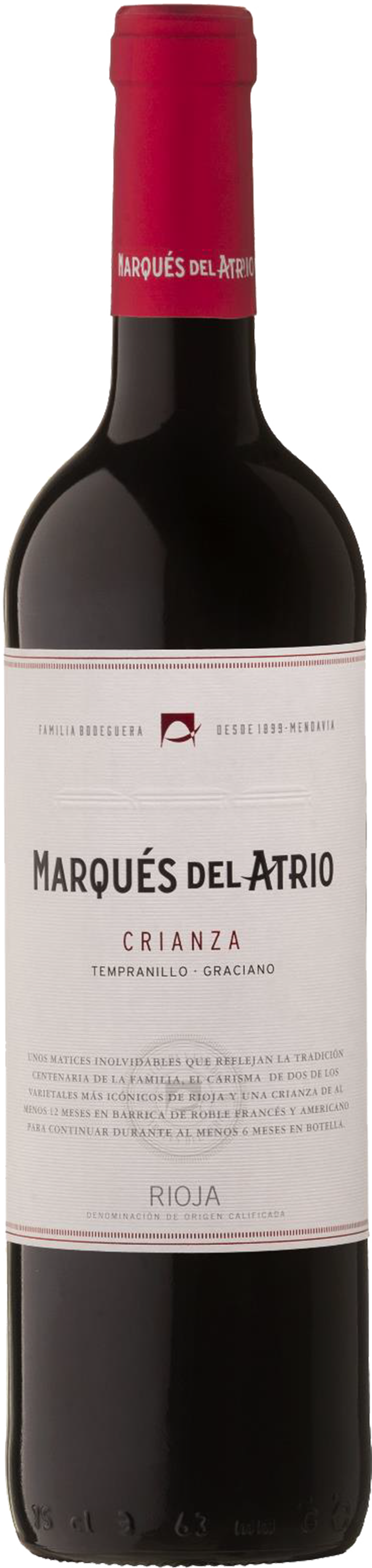 Marques Del Atrio Marques Del Atrio Rioja Crianza 2016 (Case Only)