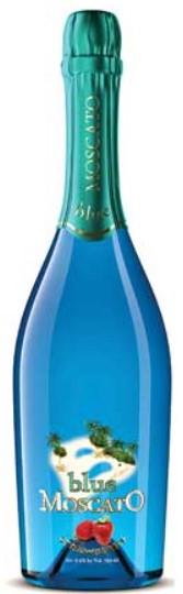 Paradise Island Blue Moscato Strawberry (Case only)