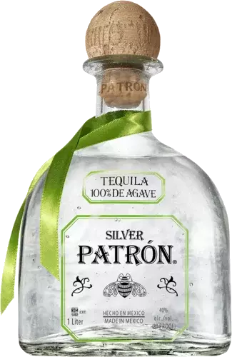 Patron Silver Tequila 100% de Agave