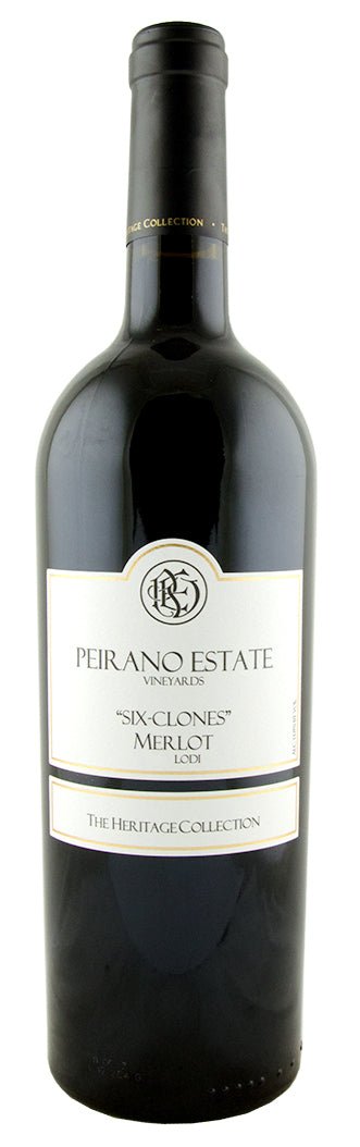 Peirano Estate Vineyards Six Clones Lodi Merlot 2021