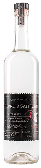 Perro D San Juan Espadin Mezcal Black Label100% Agave 80 Proof