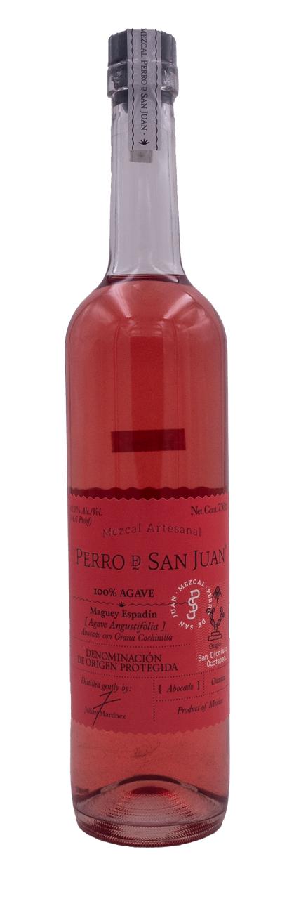 Perro De San Juan Abocado Grana Cochinilla Maguey Espadin Mezcal Ancestral 100% Agave