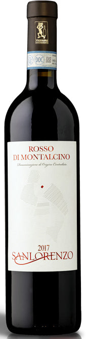 Podere SanLorenzo Rosso di Montalcino 2019 12x750ml 2019 (Case only)