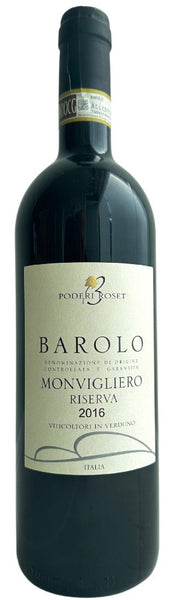 Poderi Roset Barolo Monvigliero Riserva 2016 – Wine Chateau