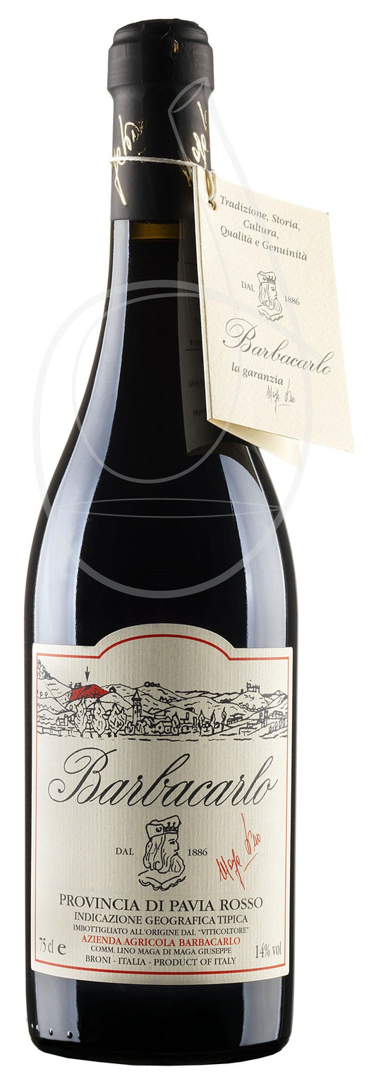 Provincia di Pavia Rosso Barbacarlo 2016 (Case only)