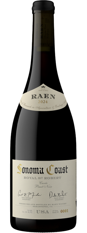 Pinot Noir 'Royal St. Robert Cuvee Sonoma Coast', Raen 2024