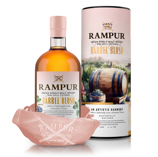 Rampur Barrel Blush Aged in Australian Wine Casks