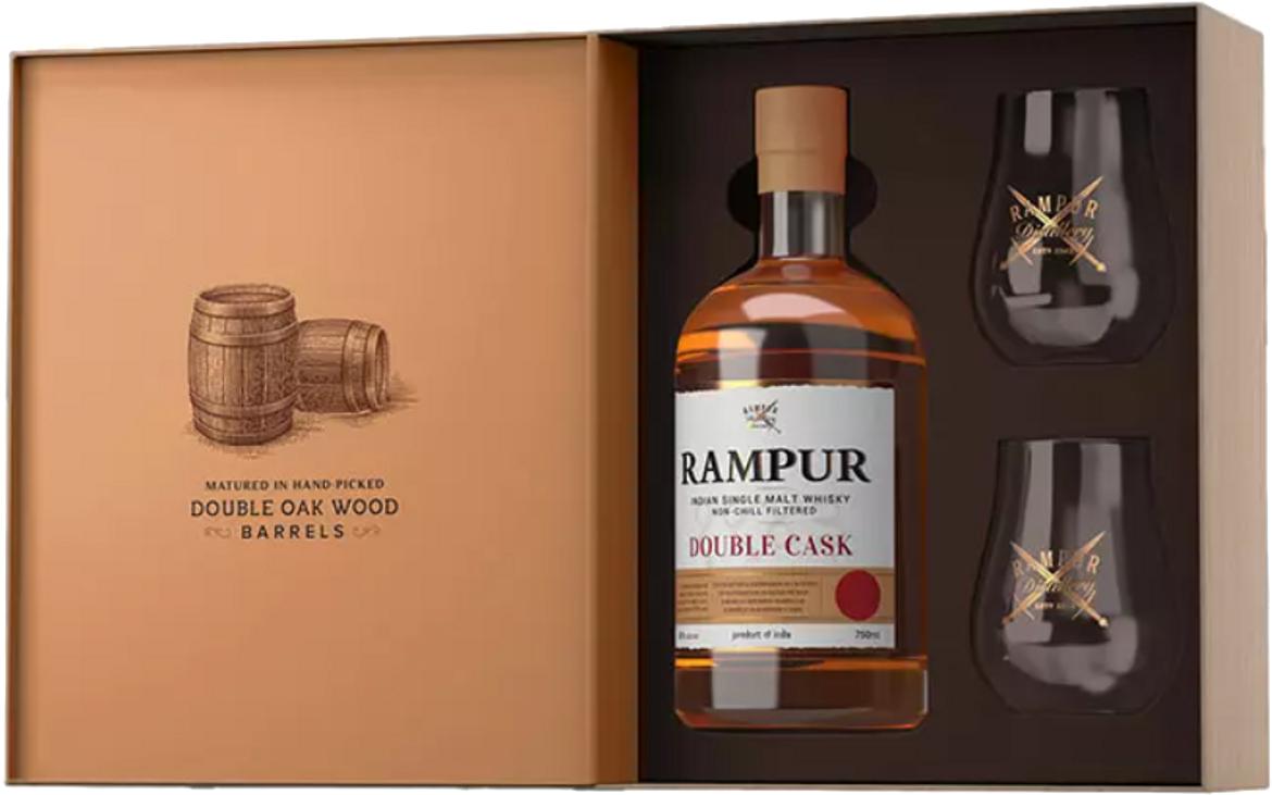 Rampur Indian Single Malt Whiskey Double Cask