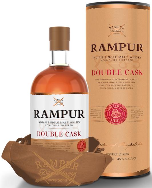 Rampur Indian Single Malt Whiskey Double Cask
