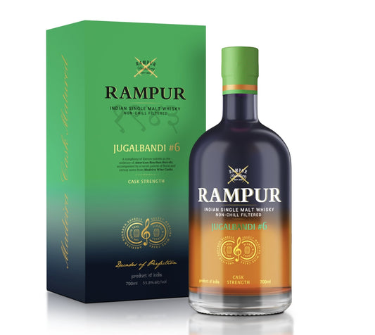 Rampur Cask Strength Jugalbandi #6 Single Malt Indian Whiskey