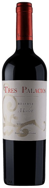 Merlot, 'Reserva', Tres Palacios 2018