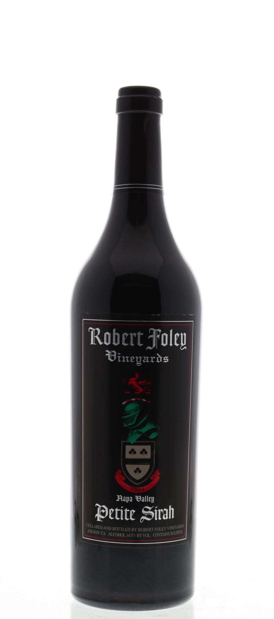 Robert Foley Vineyards Petite Sirah 2004