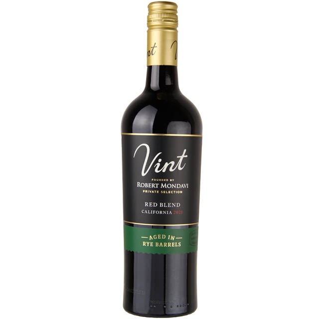 Robert Mondavi Vint Private Selection Red Blend Aged in Rye Barrels 2021