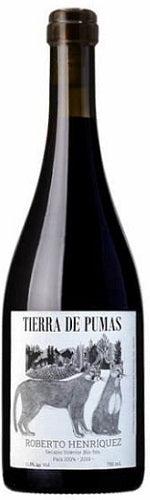 Roberto Henriquez Tierra de las Pumas 2019 12x750ml 2019 (Case only)