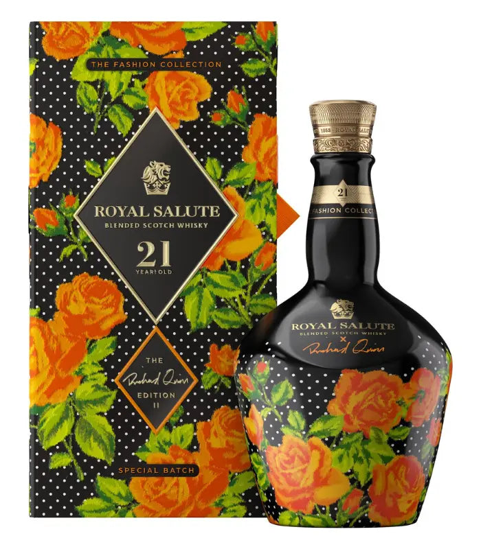 Royal Salute 21 Year Old Richard Quinn Roses Edition