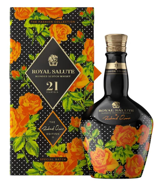 Royal Salute 21 Year Old Richard Quinn Roses Edition