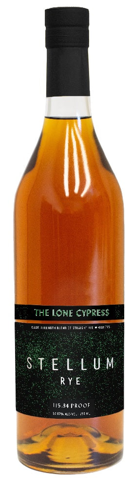 Rye Whiskey 'The Lone Cypress', Stellum Spirits