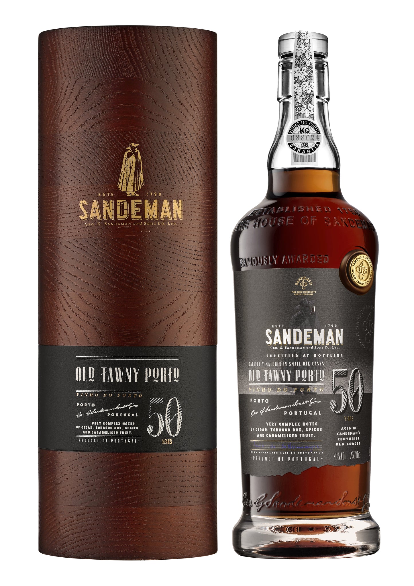 Sandeman 50yr Old Tawny Wood Pack