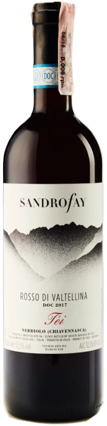 Sandro Fay Rosso di Valtellina "Tei" DOC 2020 12x750ml 2020 (Case only)