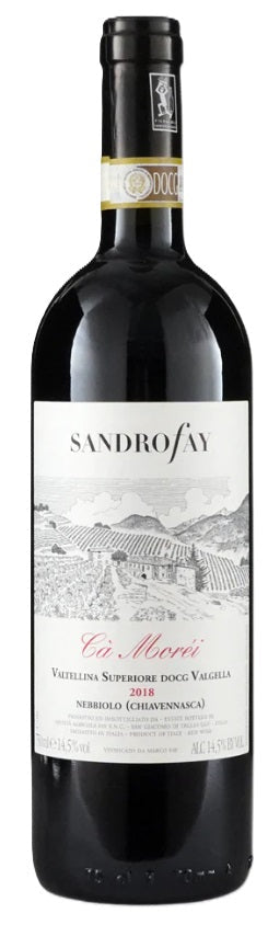 Sandro Fay Valtellina Superiore Valgella "Ca' Morei" DOCG 20 2018 (Case only)