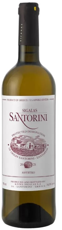 Santorini [Barrel-fermented], Domaine Sigalas 2021